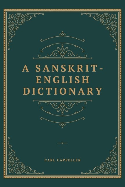 Front cover_A Sanskrit English Dictionary