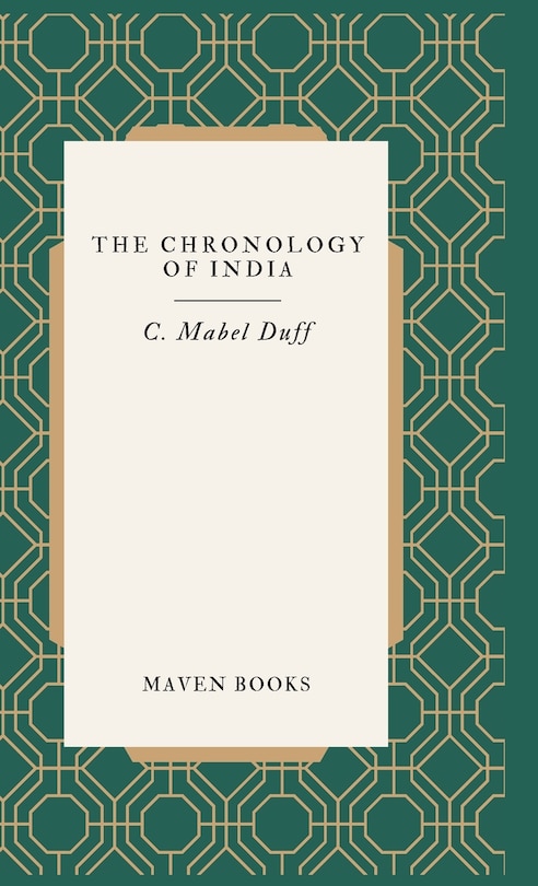 Front cover_The Chronology of India