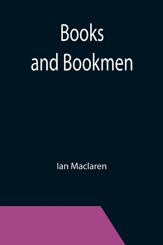 Couverture_Books and Bookmen