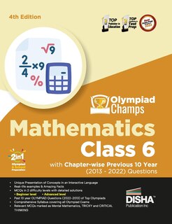 Couverture_Olympiad Champs Mathematics Class 6 with Past Olympiad Questions