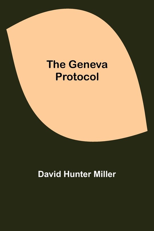 Front cover_The Geneva Protocol