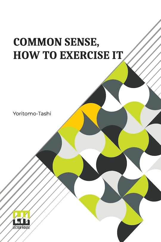 Couverture_Common Sense, How To Exercise It