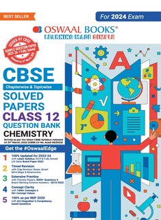 Front cover_Oswaal CBSE Class 12 Chemistry Question Bank 2023-24 Book