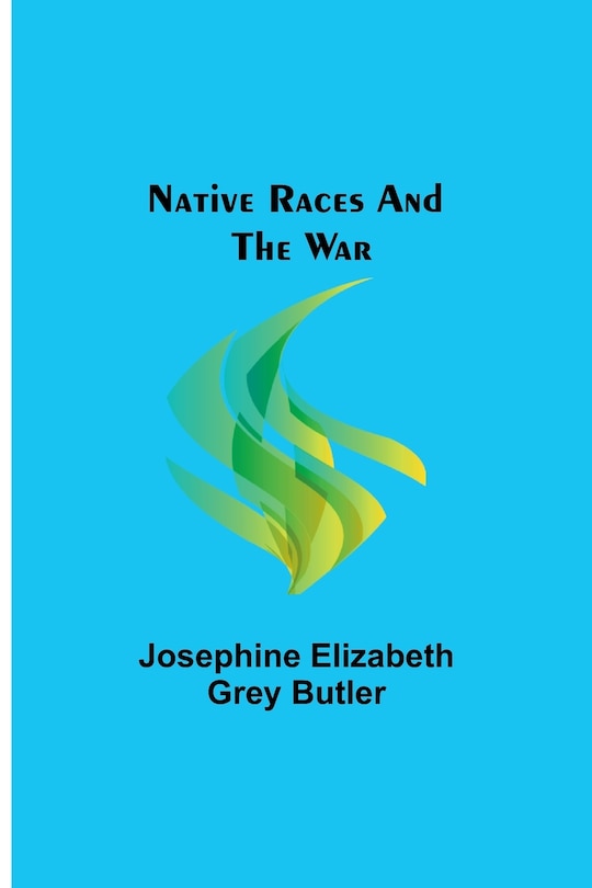Front cover_Native Races and the War