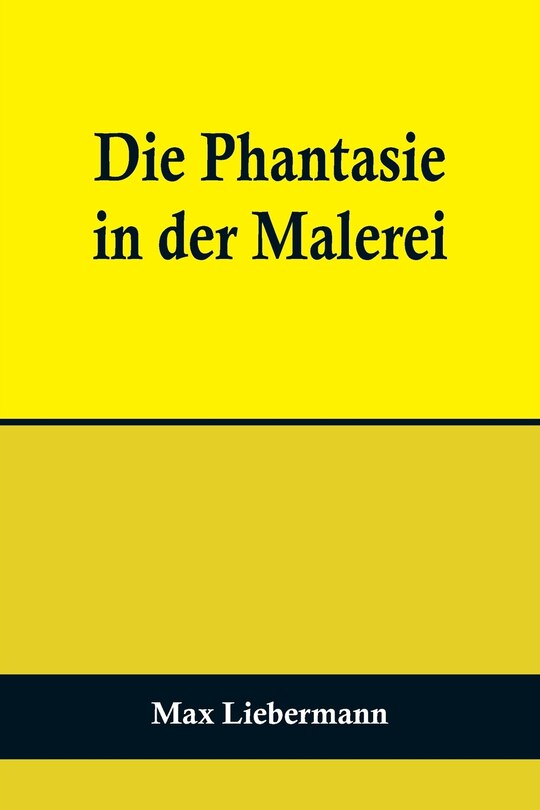 Front cover_Die Phantasie in der Malerei
