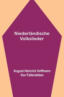 Front cover_Niederländische Volkslieder