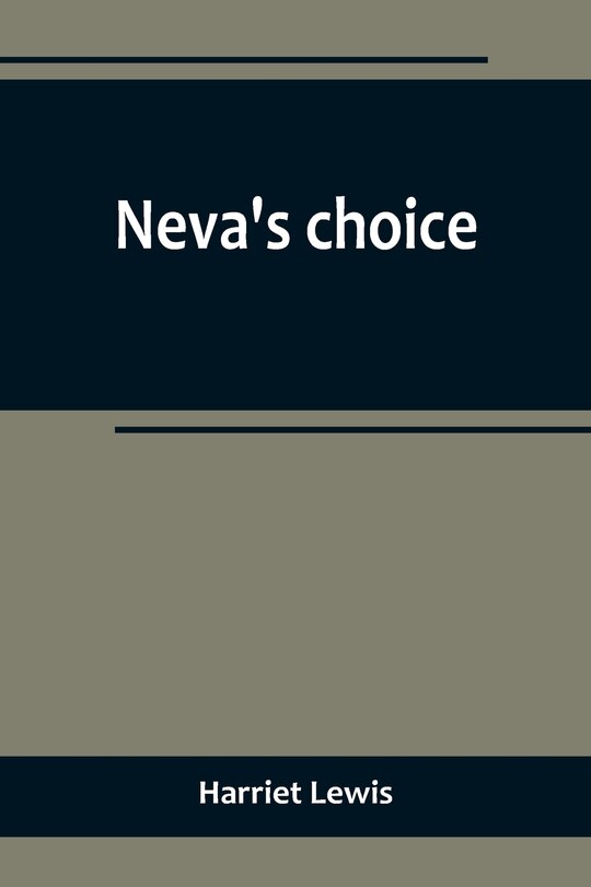 Couverture_Neva's choice