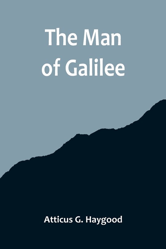 Front cover_The Man of Galilee
