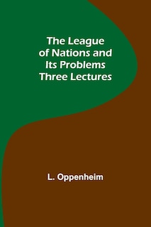 Front cover_The League of Nations and Its Problems