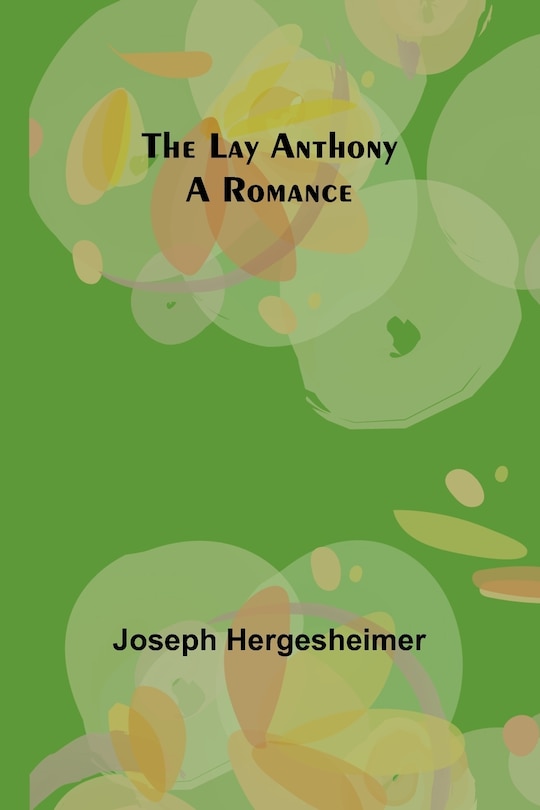 Front cover_The Lay Anthony