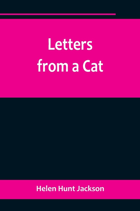 Front cover_Letters from a Cat