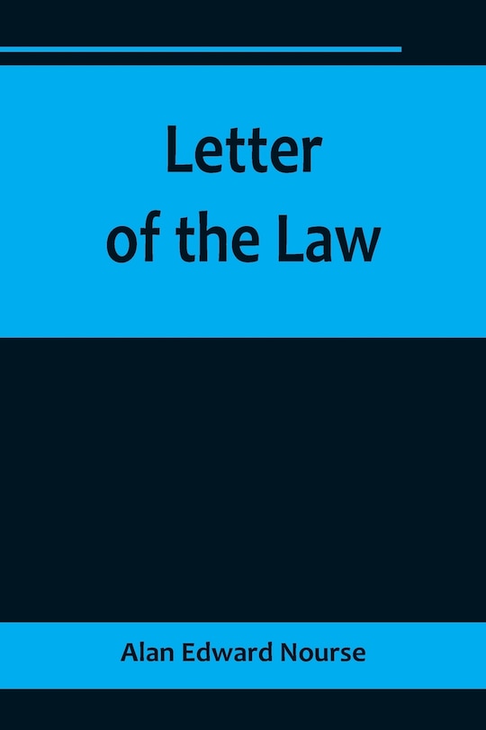 Front cover_Letter of the Law