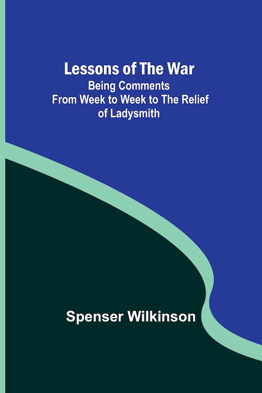 Couverture_Lessons of the War