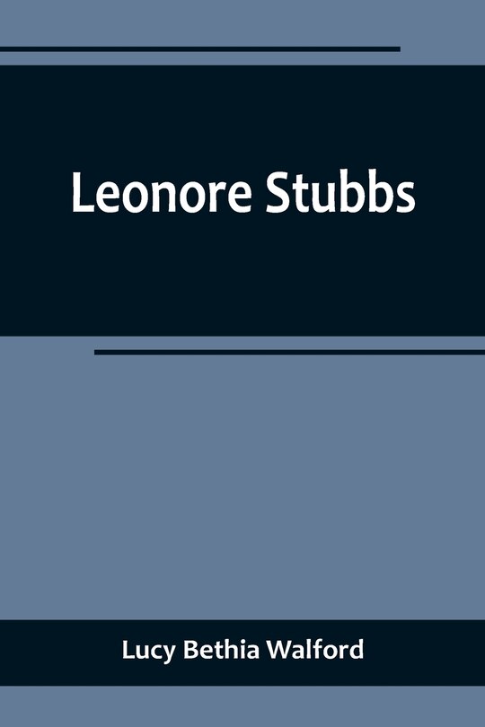 Front cover_Leonore Stubbs