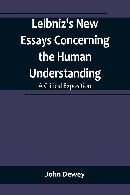 Front cover_Leibniz's New Essays Concerning the Human Understanding