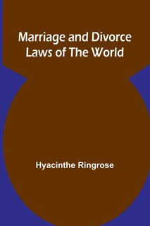 Front cover_Marriage and Divorce Laws of the World