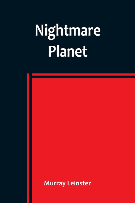 Couverture_Nightmare Planet