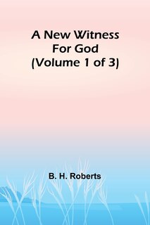 Couverture_A New Witness for God (Volume 1 of 3)