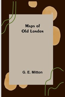 Front cover_Maps of Old London