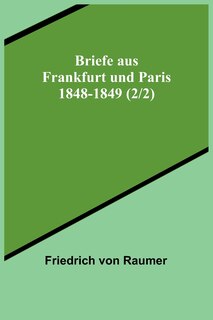 Front cover_Briefe aus Frankfurt und Paris 1848-1849 (2/2)