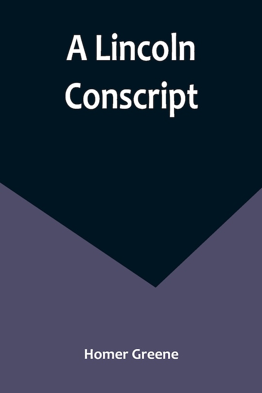 Couverture_A Lincoln Conscript