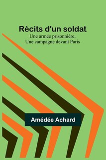 Couverture_Récits d'un soldat