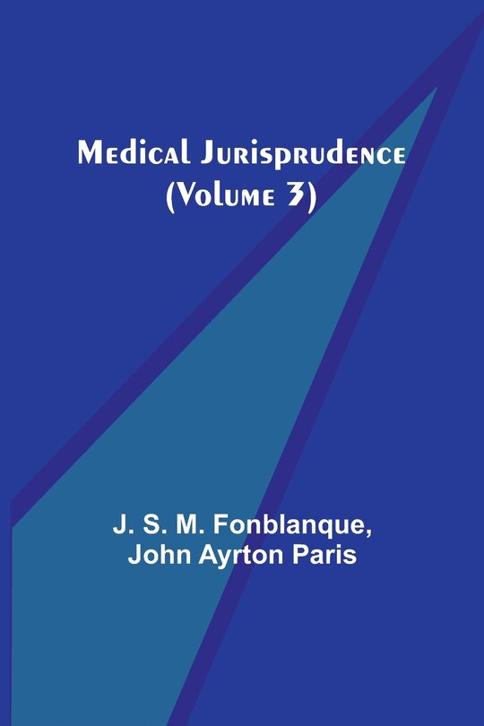 Couverture_Medical Jurisprudence (Volume 3)