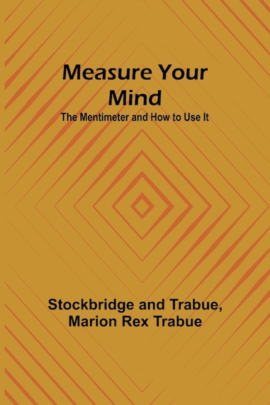 Couverture_Measure Your Mind