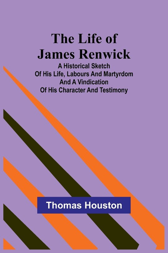 Couverture_The Life of James Renwick