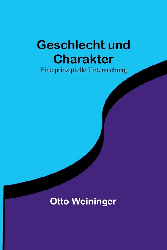 Front cover_Geschlecht und Charakter