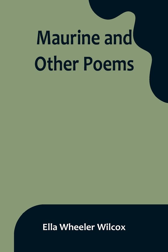 Couverture_Maurine and Other Poems