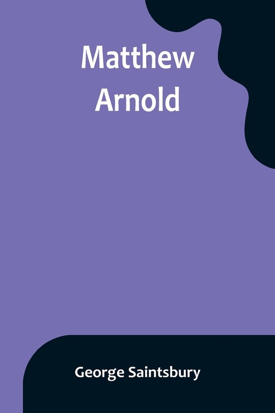 Front cover_Matthew Arnold