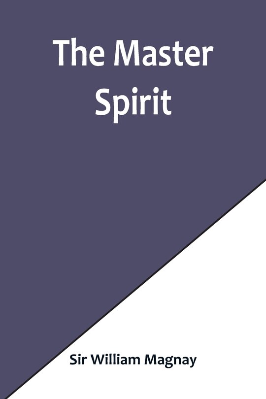 Front cover_The Master Spirit