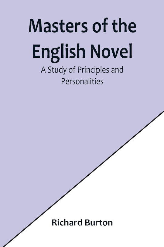 Front cover_Masters of the English Novel