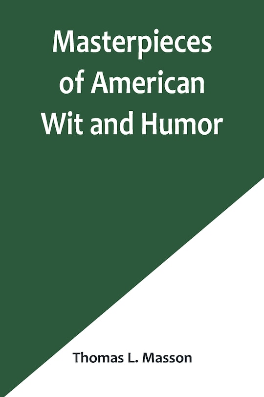 Couverture_Masterpieces of American Wit and Humor