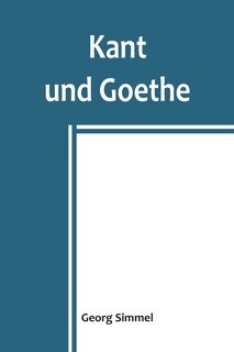 Front cover_Kant und Goethe