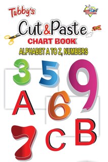 Front cover_Cut & Paste Alphabet A to Z, Numbers