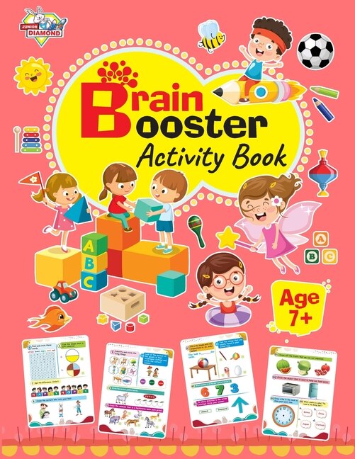 Front cover_Brain Booster Activity Book - Age 7
