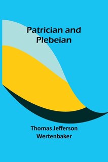 Front cover_Patrician and Plebeian
