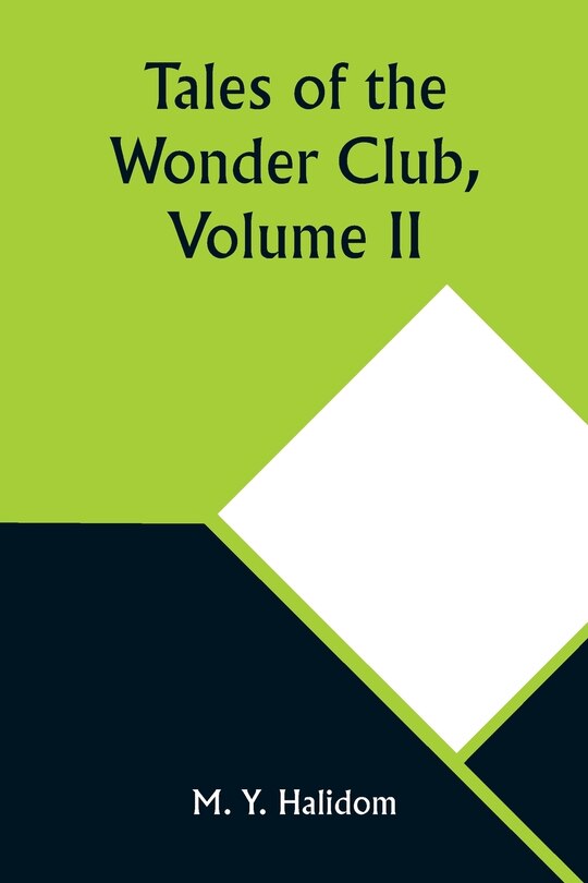 Couverture_Tales of the Wonder Club, Volume II