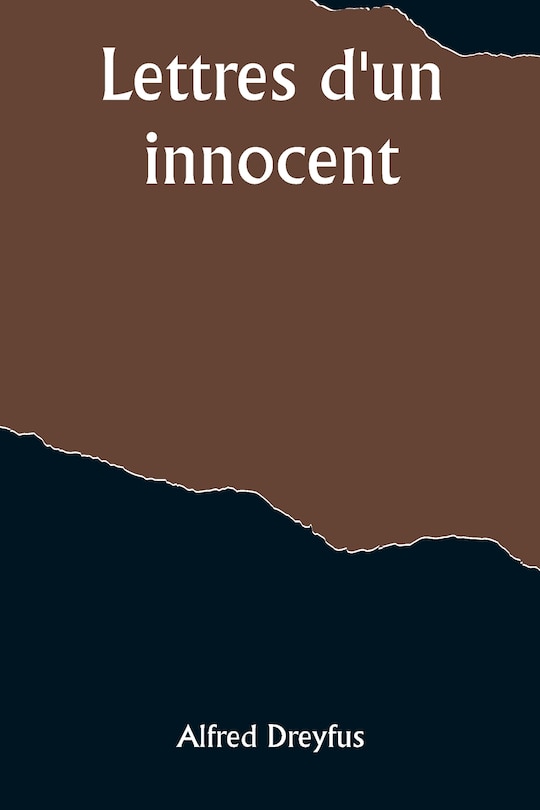 Couverture_Lettres d'un innocent