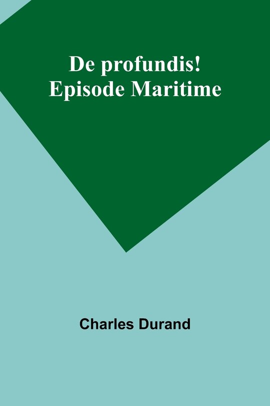 Couverture_De profundis! Episode Maritime