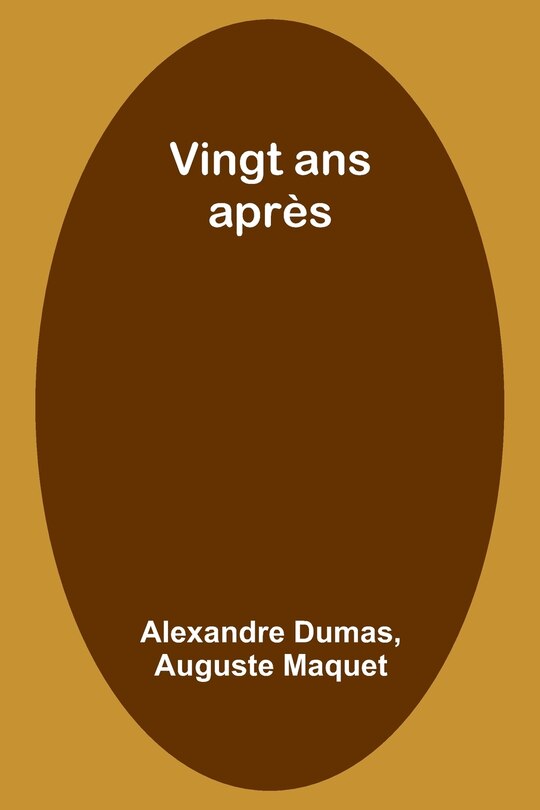 Front cover_Vingt ans après