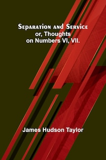 Front cover_Separation and Service; or, Thoughts on Numbers VI, VII.