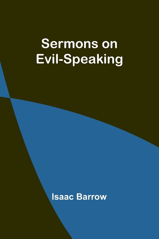 Front cover_Sermons on Evil-Speaking