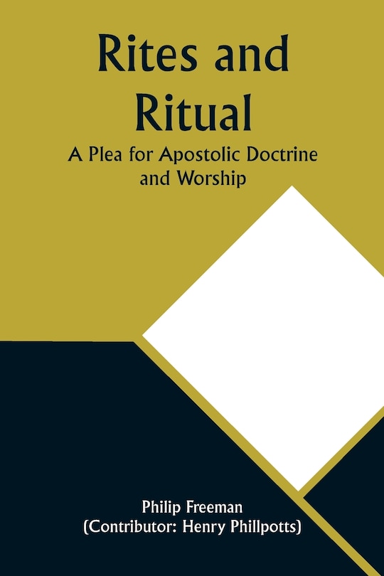 Front cover_Rites and Ritual