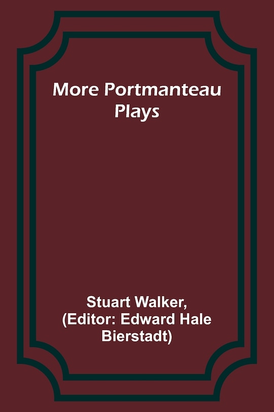 Front cover_More Portmanteau Plays