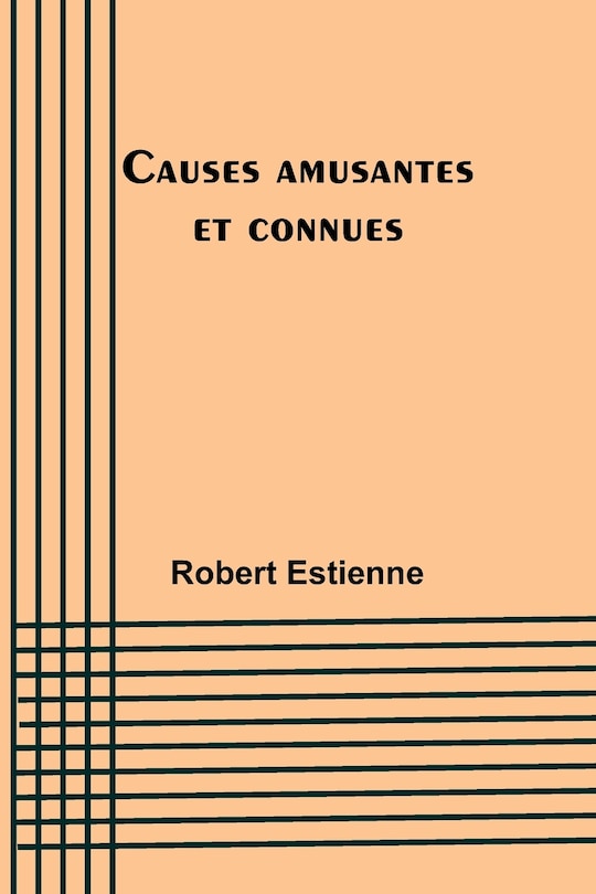 Couverture_Causes amusantes et connues