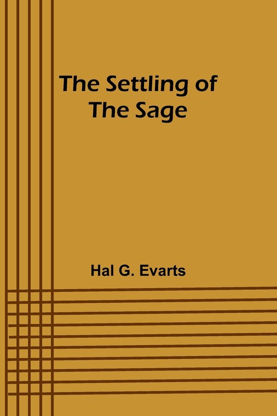 Front cover_The Settling of the Sage