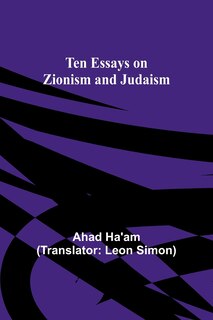Couverture_Ten Essays on Zionism and Judaism